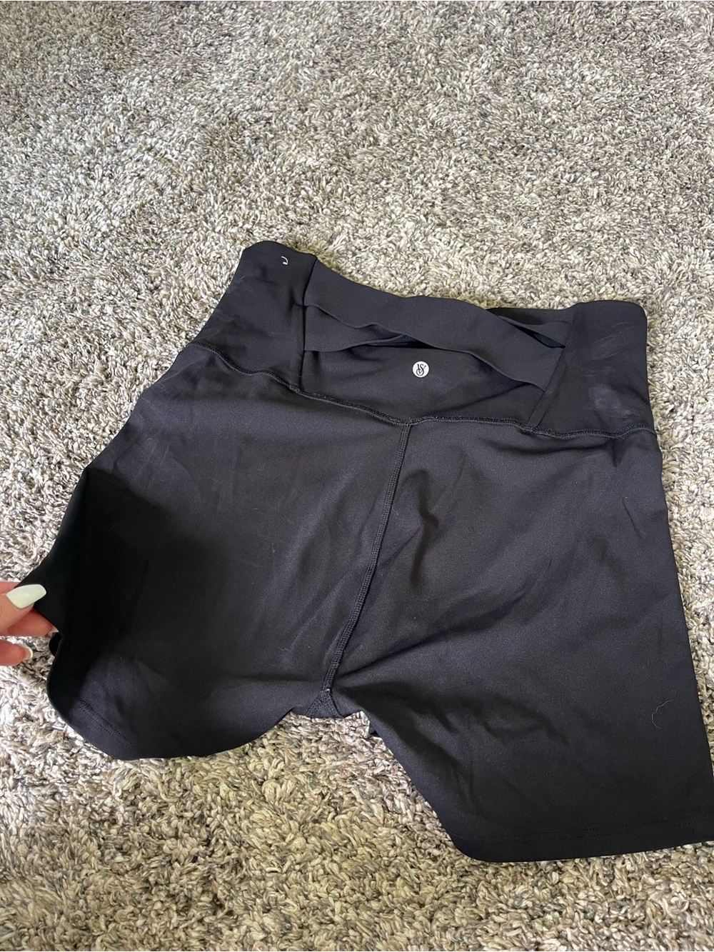 Victoria's Secret Black Bike Shorts